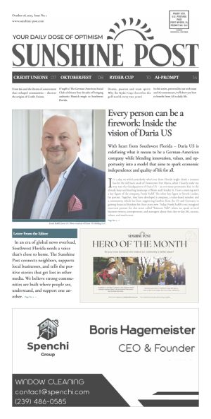 Sunshine Post Issue #1 - October 2025: Every person can be a firework