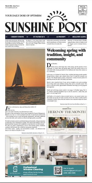 Sunshine Post Issue #6 - March 2026: Welcoming Spring with Tradition, Insight and Community